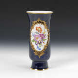 Vase mit Kobaltfond, MEISSEN - Foto 1