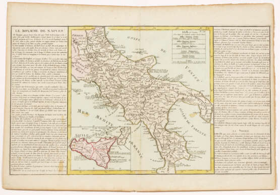 3 Landkarten von Italien - Jean-Baptiste Louis Clouet - Foto 3