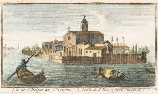 Ansicht der Insel Sant'Elena in der Lagune von Venedig - фото 1