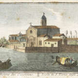 Ansicht der Insel Sant'Elena in der Lagune von Venedig - photo 1