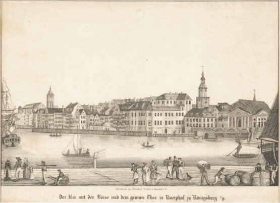 Ansicht von Königsberg - Trowitzsch & Sohn - фото 1