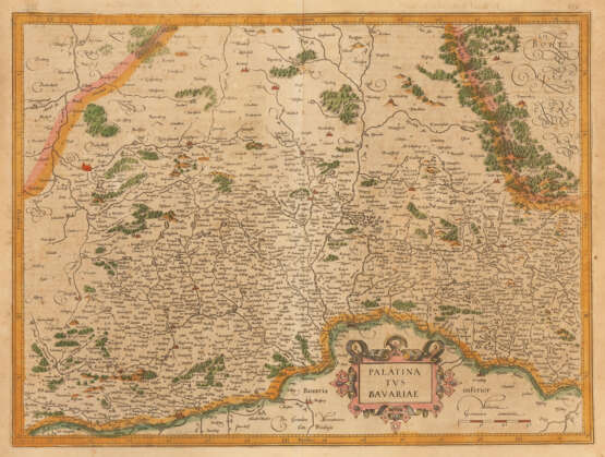 Landkarte der Oberpfalz - Gerhard Mercator / Jodocus Hondius - фото 1