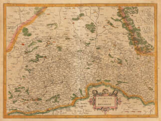 Landkarte der Oberpfalz - Gerhard Mercator / Jodocus Hondius