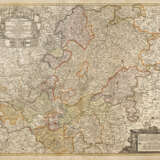 Landkarte von Hessen und des Mittelrheingebietes - Johann Baptist Homann - photo 1