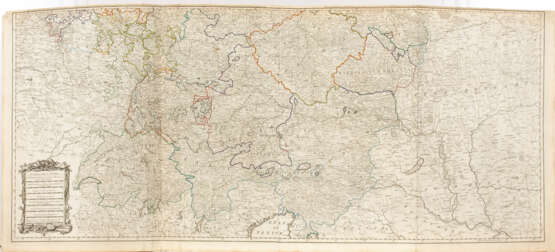 Landkarte von Mitteleuropa - Thomas Kitchin - Foto 1