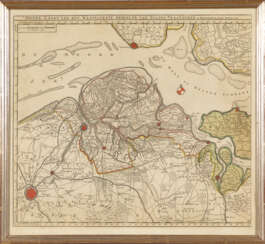 Landkarte von West-Flandern - Isaak Tirion