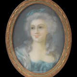 BARDOU, Paul Joseph: Ovales Mädchenporträt um 1800 - Foto 2