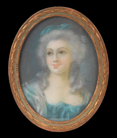BARDOU, Paul Joseph: Ovales Mädchenporträt um 1800 - фото 2