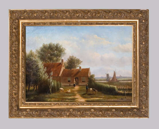 JONGH, Oene Romkes de (1812 Makkum - 1896 Amsterdam): - Foto 2