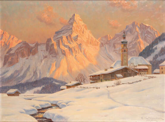 KETTEMANN, Erwin: "Weihnachten in Lermoos/Tirol mit Sonnenspitze" - photo 1
