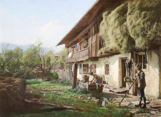 Landschaftsmaler zweite Hälfte 19 Jahrhundert: - Foto 1