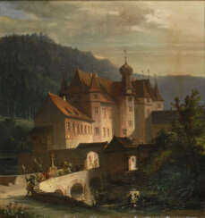 MAYER, Friedrich Carl: Schloss "Fröhliche Wiederkunft" in Wolfersdorf