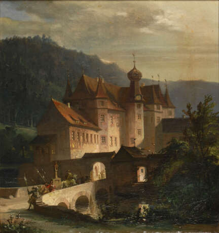 MAYER, Friedrich Carl: Schloss "Fröhliche Wiederkunft" in Wolfersdorf - Foto 1