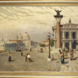 MUCHA, Paul: Venedig Piazzetta mit Blick zu Santa Maria della Salute - фото 2