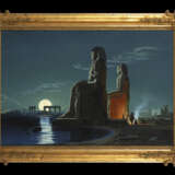 Orientmaler 19 Jh: "Monumente im Mondlicht" - photo 2