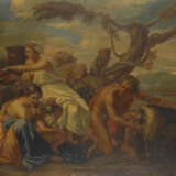 POUSSIN, Nicolas - Kopie nach: Jupiter als Kind von der Ziege Amalthea - photo 1