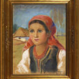 Russischer Maler: Mädchenbildnis - photo 2