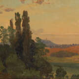 SCHIRMER, Johann Wilhelm zugeschrieben: Studie italienische Landschaft - фото 1