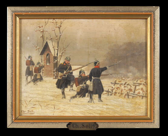 SELL, Christian dJ: Preußische Soldaten im Winter - Foto 2