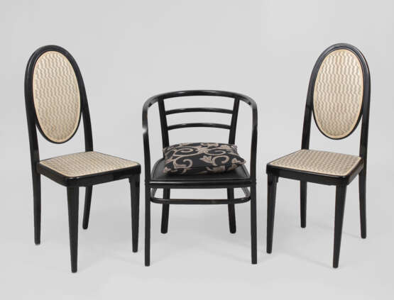 2+1 Stühle im Wiener Jugendstil - Foto 1