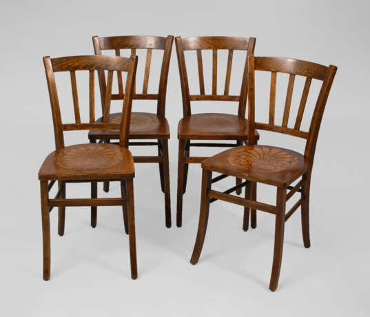4 Gründerzeit-Stühle - фото 1