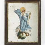 Nonnenspiegel mit Maria Immaculata, Süddeutsch, 18./19. Jahrhundert - photo 1