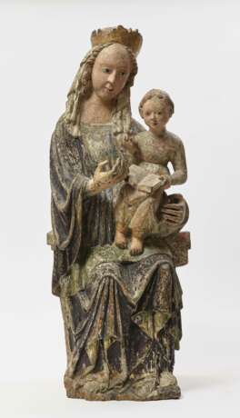 Maria mit Kind, Südl. Alpenraum, um 1400 - фото 1