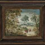 Weite Baumlandschaft mit Wanderern , Coninxloo, Gillis van 1544 Antwerpen - 1606 Amsterdam - photo 2