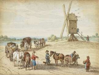 Le Moulin à Vent , Kobell, Wilhelm von 1766 Mannheim - 1853 München 