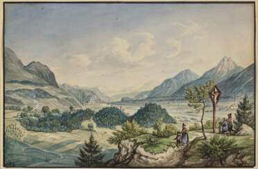 Inntal bei Brixlegg , Kraus, Gustav 1804 Passau - 1852 München 