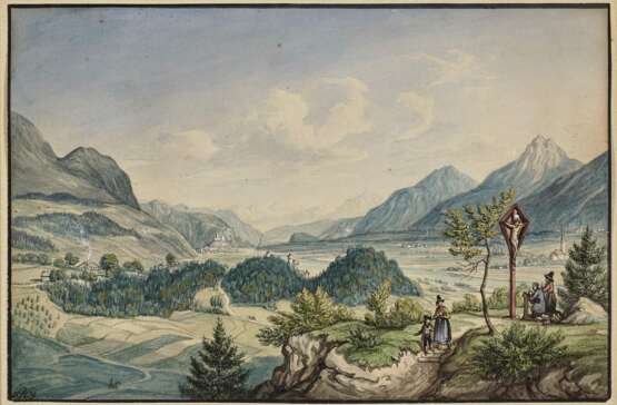 Inntal bei Brixlegg , Kraus, Gustav 1804 Passau - 1852 München - фото 1