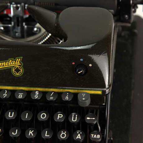 Dreifarben-Schreibmaschine, Reinmetall - photo 2