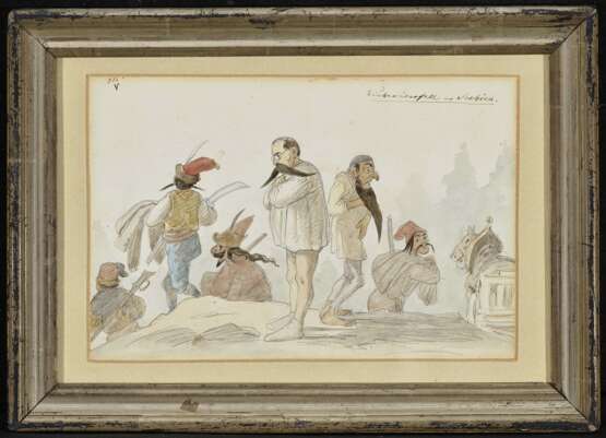 Räuberüberfall in Serbien , Pocci, Franz Graf von 1807 München - 1876 ebenda - фото 2