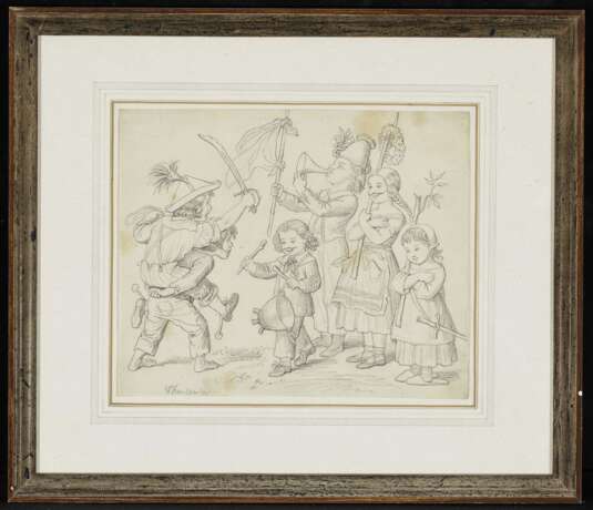 Spielende Kinder , Kaulbach, Wilhelm von 1804 Arolsen - 1874 München - Foto 2