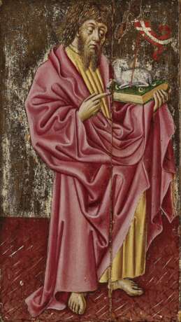 Hl. Johannes der Täufer , Süddeutsch 2. Hälfte 15. Jahrhundert - photo 1