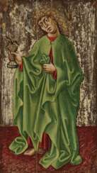 Evangelist Johannes , Süddeutsch 2. Hälfte 15. Jahrhundert