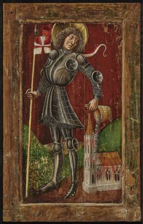 Hl. Florian , Süddeutsch 2. Hälfte 15. Jahrhundert - Foto 2