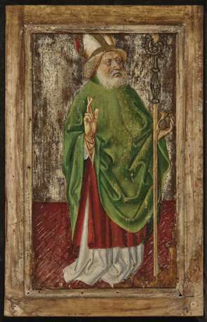 Hl. Nikolaus , Süddeutsch 2. Hälfte 15. Jahrhundert - фото 2