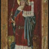 Kaiser Heinrich II. (973-1024). Mit Kirchenmodell und Schwert. , Süddeutsch 2. Hälfte 15. Jahrhundert - фото 2