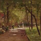 Im Park , Schider, Fritz, zugeschrieben 1846 Salzburg - 1907 Basel, zugeschrieben - Foto 1