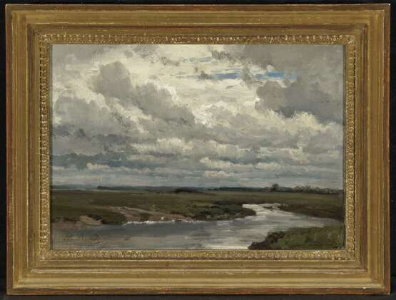 Landschaft mit Bachlauf , Weber, Paul 1823 Darmstadt - 1916 München - Foto 2
