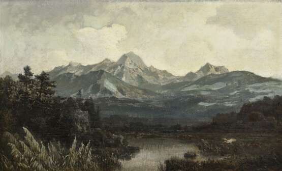 Morgen im Aiblinger Moor , Arnold, Hermann 1846 München - 1896 Weimar - photo 1