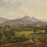 Blick auf Rosenheim , Süddeutsch 19. Jahrhundert - photo 1