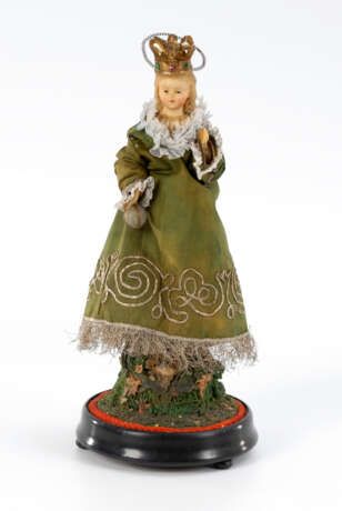 Wachsfigur Maria Bambina als Himmelskönigin - photo 1
