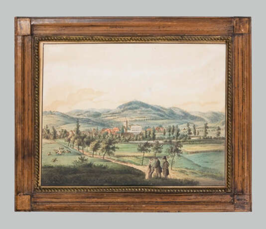 TITTEL, Friedrich August (um 1790 - nach 1830): "Hohenliebenthal-Lubiechowa in - photo 2