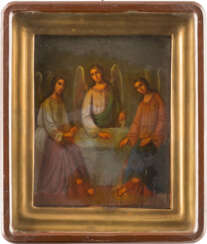 ICON THE OLD TESTAMENT TRINITY IN THE ICON CASE