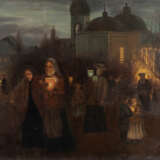 Nikolaj Kornilijewitsch Pimonenko. NIKOLAJ KORNILIJEWITSCH PIMONENKO 1862 Kiew - 1912 ebenda (nach) 'Gründonnerstag' - Foto 1