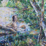 “Bather” Canvas Oil paint Impressionist 2009 - photo 1