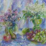 “In the open air” Canvas Oil paint Impressionist Still life 2010 - photo 1