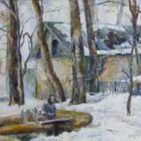 “Loneliness” Canvas Oil paint Impressionist Landscape painting 2010 - photo 1